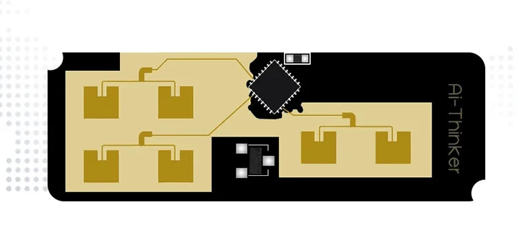 10pcs/1pc Rd-03D Rd-03 24GHZ Multi-target Human Motion Trajectory Localization Tracking Radar Module PCB Antenna