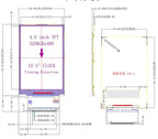 4.0 inch 39PIN TFT LCD Capacitive/Resistive Touch Screen ILI9488 Drive IC 320(RGB)*480 8/16Bit Parallel Interface