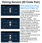 Smart Android Navigation Dedicated Car Mounted USB Tire Pressure Monitoring System TPMS Tire Pressure And Temperature Detection