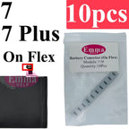 10pcs Battery FPC Connector Flex Cable For iPhone 14 15 Plus 13 12 11 Pro Max 7 6S X XR 8 Plus Clip Plug
