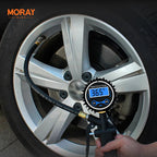 Moray ME266P Battery Powered Manufacturer LCD Calibration Standard Digital Tire Pressure Gauges for Gas