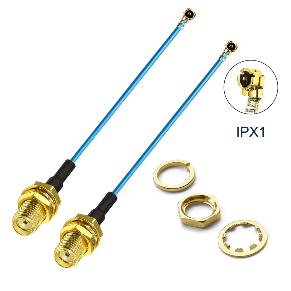 RP SMA Pigtail Cable RG1.17 waterproof Extension wire SMA Female Connector To UFL/U.FL Cable for WiFi Antenna Extension Cable