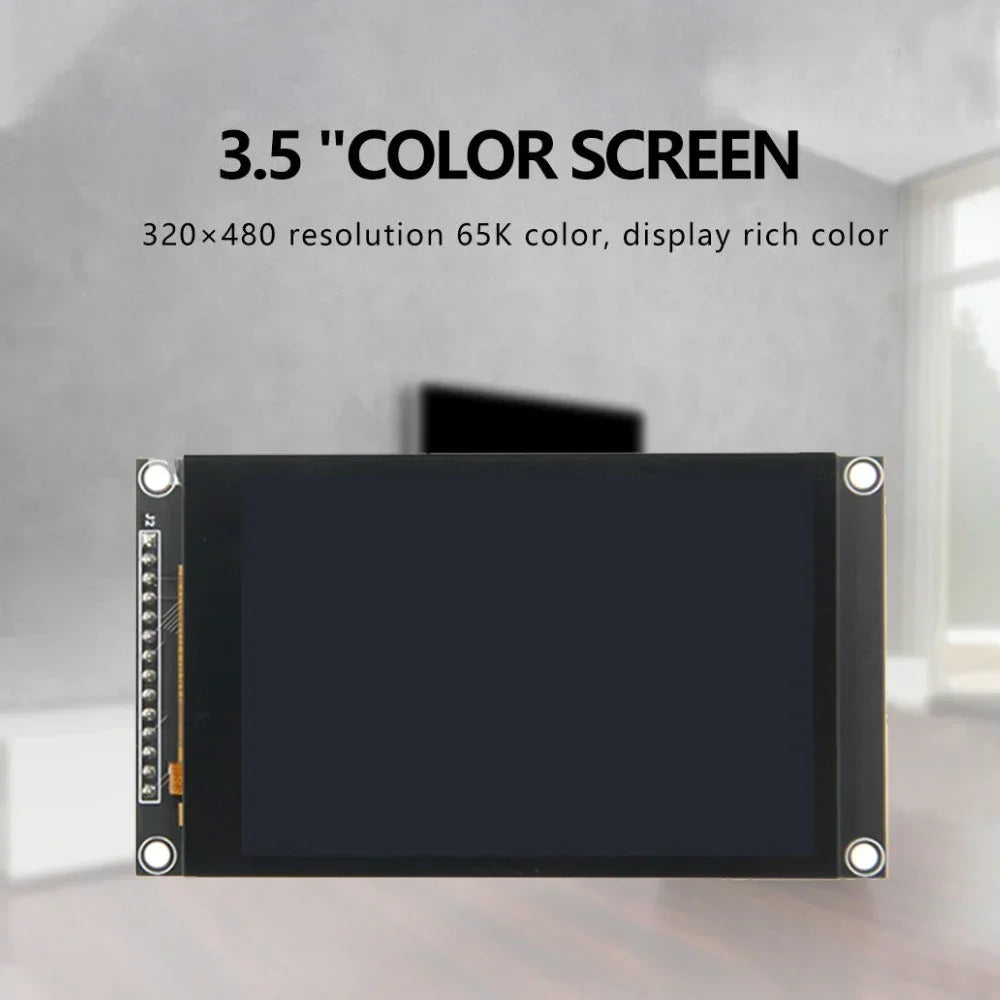 3.5 Inch IPS LCD Display Module 480x320 Capacitive Touch Screen ST7796 TFT SPI LCD Module for Mega2560/C51/STM32/ESP32/Arduino