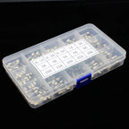 150pcs 5*20mm Fast-blow Glass Tube Fuses Car Glass Tube Fuses Assorted Kit with Box Fusiveis 15Kinds 0.1A-30A Household Fuses
