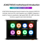 ESP32-S3 N4RE 4.3-inch/5-inch WIFI Bluetooth development board with IPS HD capacitive touch screen LCD display module
