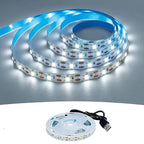 USB 5V LED Light Strips SMD2835 1M 2M 3M 5M White Warm White LED Strip Lights for TV Backlights Home Decor Tape Ribbon Lighting