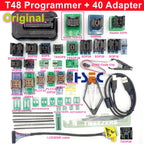 100% Original t48 programmer xgecu /TL866II PLUS universal programmer NAND TSOP48 adapter SOP8 flash clip eeprom Programmer