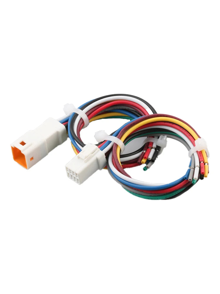 1 Set JST Automobile Car Waterproof Connector 2/3/4/6/8Pin Male&Female Harness Plug Socket with 15CM Wire 0.6MM JST02T/02R-JWPF