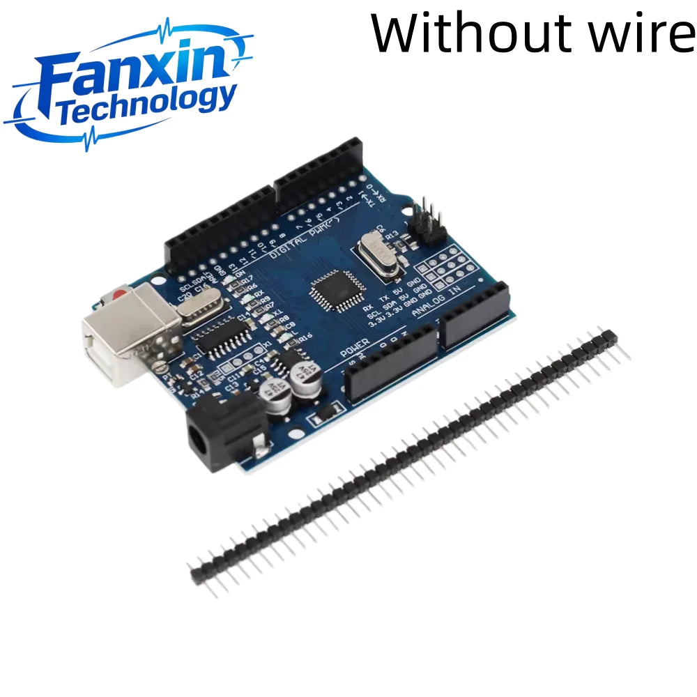 UNO R3 improved version development board with straight pin cable CH340G suitable for Arduino