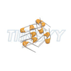180PCS 18values*10pcs 20PF-1UF 50V Capacitance Assorted DIY Set Monolithic Ceramic Capacitor Kit
