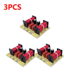 WEAH-305 150W 900-4000Hz Adjustable 3 Way Speaker Crossover Filter 1 Unit Audio Speaker Frequency Divider Full Range Treble Bass