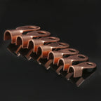 Wire Terminal OT Type 3A 5A 10A 20A 30A 40A 50A 60A 80A Red Copper Bare Nose Lugs Crimp Open Mouth Cable Crimp Terminals