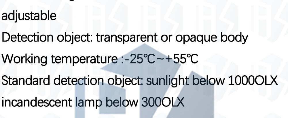 E18-D80NK Infrared Obstacle Avoidance Reflective Photoelectric Sensor with Adjustable 3-80cm Detection Range for Smart Car Robot