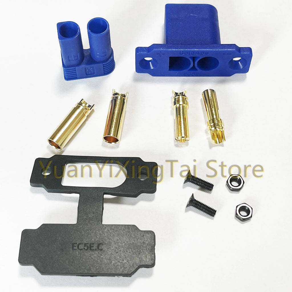 Quick Delivery Ec5e EC5E-M EC5E-F Mountable Xt90 Female Banana Plug Male Female EC5 Connectors High Current For Battery