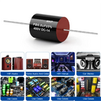5pcs  0.22UF-47UF 400V SCR Polypropylene MKP Non-Polarity Tweeter Speaker Frequency Divider Capacitor 400V2.2/3.3/4.7/6.8/10UF