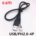 usb touch screen camera terminal cable xh2.54/ph2.0/mx1.25/sh1.0 motherboard usb connection cable
