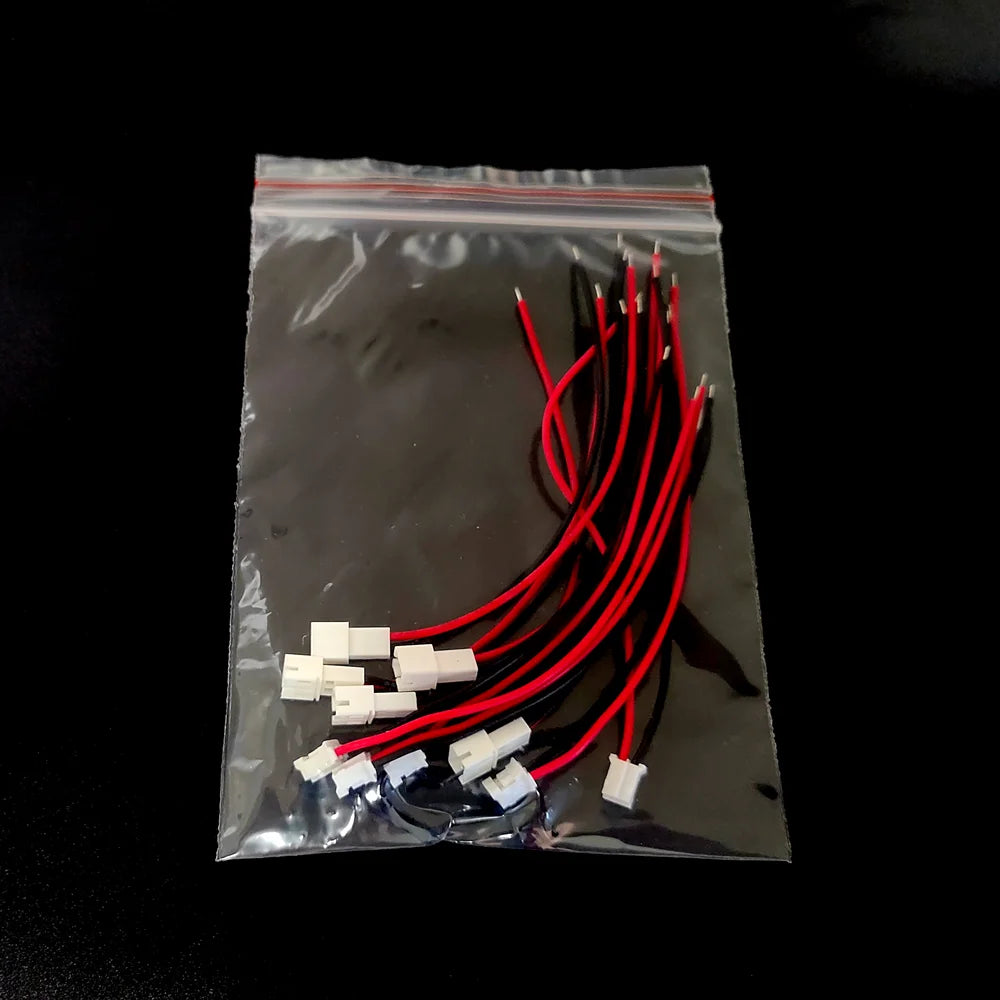 5/10Pairs Micro JST PH 2.0mm Pitch Male Female Plug Connector PH 2.0 2/3/4/5/6 Pin Socket with Cables Wire 10CM 26AWG