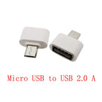 5Pcs USB Type C Plug to USB 2.0 A Female to Micro USB Male OTG Adapter Converter OTG Cable Connector For Mouse Keyboard U Disk