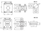 MSQ-30B Current Transformer  5/5A 10/5A 15/5A 20/5A 30/5A 150/5A MES-30B