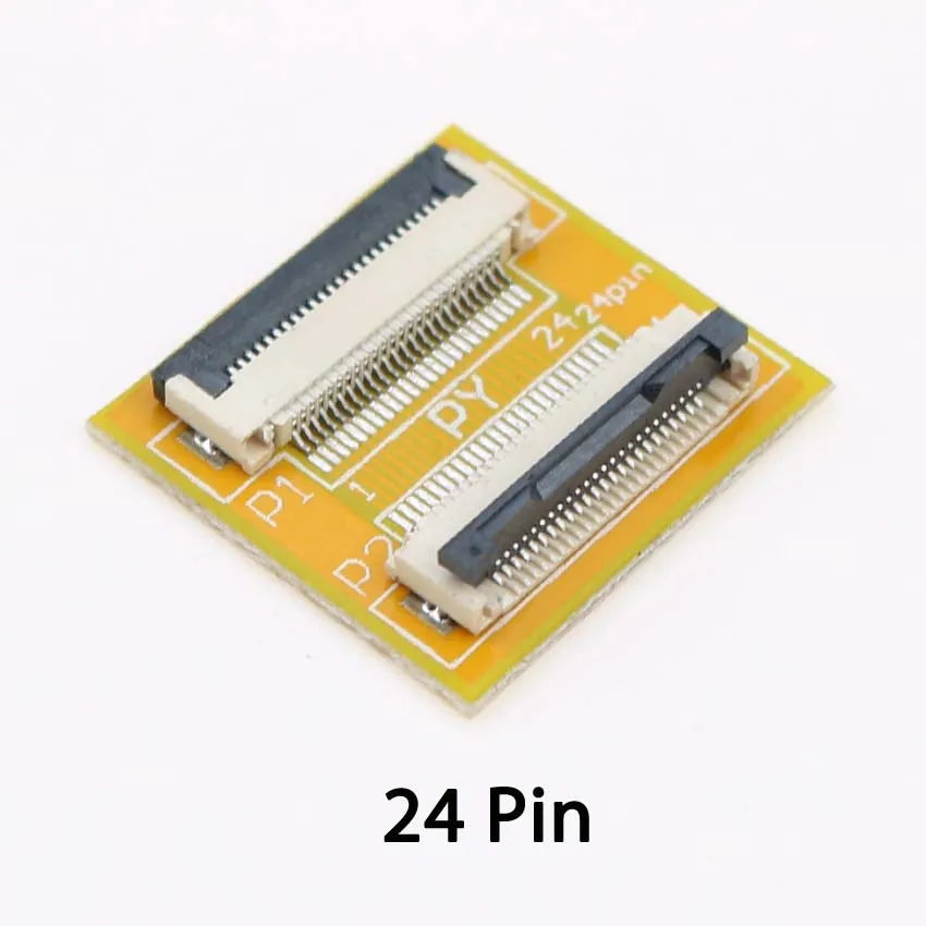 Cltgxdd 1Piece 6P 10P 12P 24P 30P 40P 50P 60P 0.5mm FFC FPC Connector Flexible Flat Cable Lengthen Extension Adapter Board