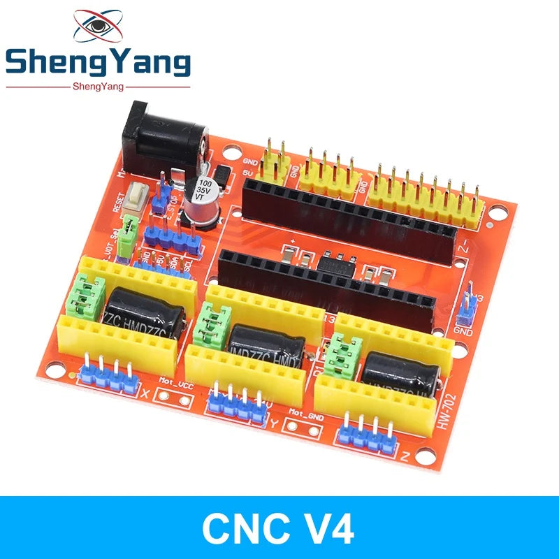1/2/5pcs CNC Shield V3 V4 Engraving Machine Compatible With Nano 3.0 / A4988 Driver Expansion Board Module for Arduino Diy Kit
