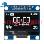 1PCS/5PCS 1.3 inch OLED module SPI/IIC Communicate white/blue color 128X64 1.3 inch OLED LCD LED Display Module 1.3" OLED module