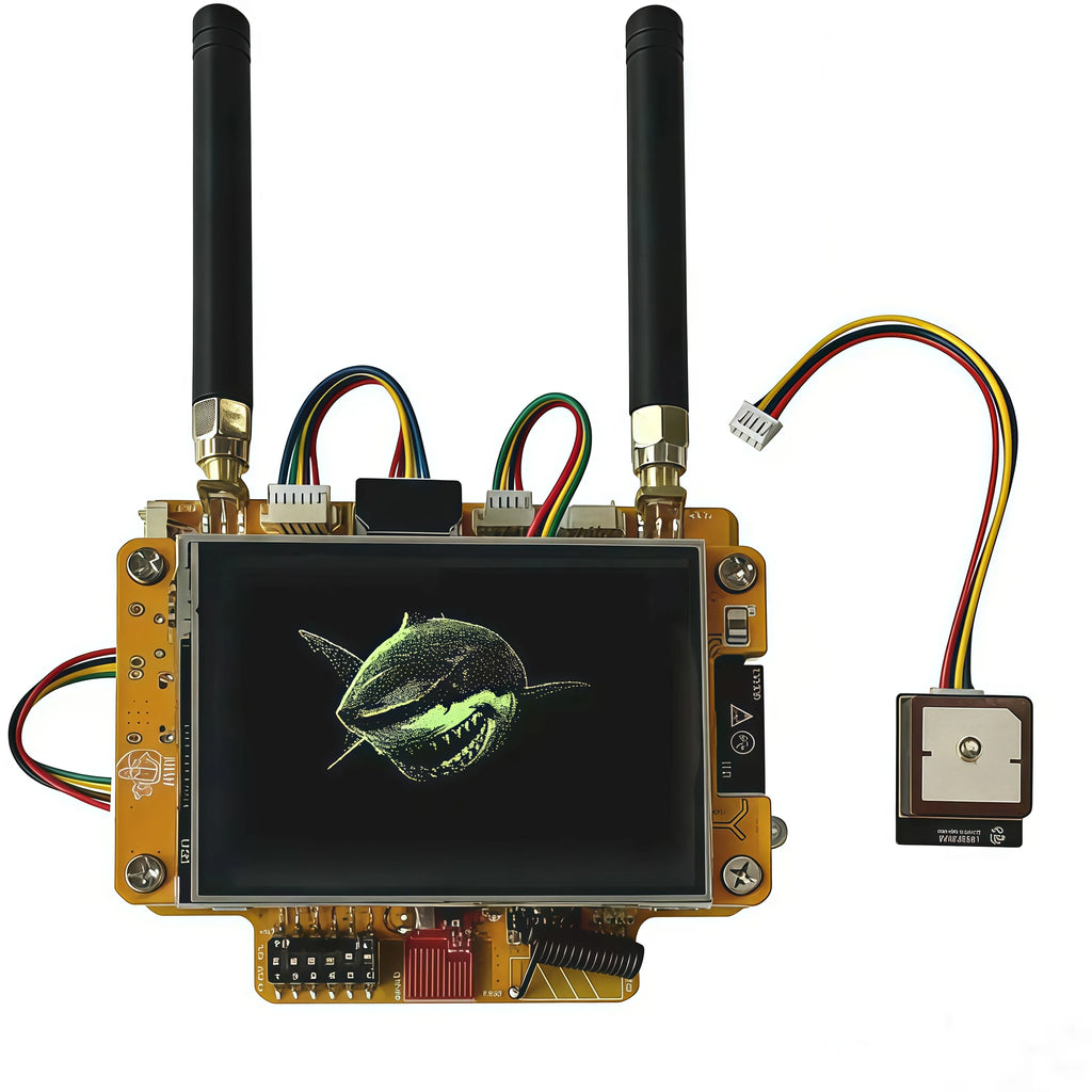 NM-RF-Hat Companion Hat Multi-Band RF for CYD Bruce TX/RX NRF24 PN532 CC1101 ESP32-2432S028 IR Power Mgmt 433M TF Slot OOK