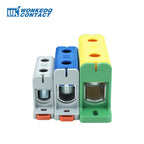 Aluminum Power Distribution Block WKL 50/95/150/240 mm² Cable Connector Din Rail Terminal Block Box WKL50/WKL95/WKL150/WKL240