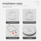 TUYA Intelligent LED Ceiling Light RGB Remote Dimming WiFi Bluetooth Decorative Light Living Room Bedroom Indoor Home Light