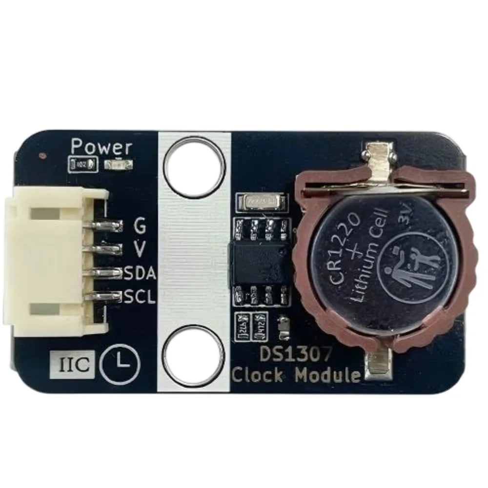 DS1307 RTC Module Replace DS1302 DS3231 with CR2032 Battery Holder LEGO Brick Shell Arduino ESP32 Raspberry Pi Microbit Clock