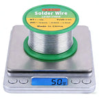 8g/20g/30g/50g low melting point lead-free solder wire coil sn99.3/cu0.7 high purity Soldering Wire Rosin Core Tin 0.8mm 1.0mm