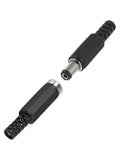 5Pairs 5.5x2.1mm DC Power Supply Male Plug + Female Jack Panel Mount Solder Wire Connector 5.5 * 2.1mm DC Plug Socket Connector