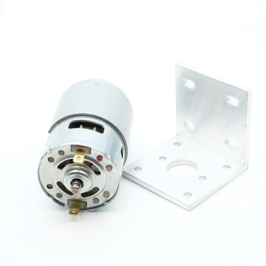 RS-775 DC 12V 24V 36V 48V 60V Dual Ball Bearing Motor 3400RPM 10000RPM 20000RPM Electric Tool DC Motor