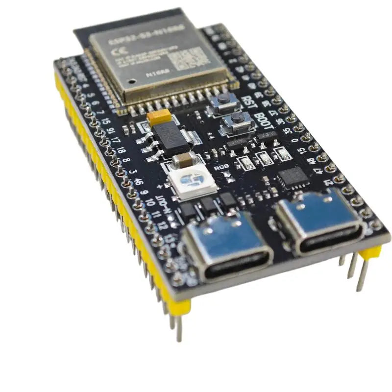 ESP32 S3 Dual Core Development Board 2.4G WiFi Bluetooth Support for Electronics Hobbyists DIY Innovation Projects