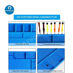 Silicone Soldering Mat Desk Platform for BGA Welding Station Solder Iron Phone PC Repair Magnetic Heat Insulation Pad S-180
