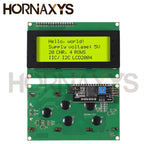 LCD2004 + I2C LCD2004 20x4 2004A Módulo Adaptador De Interfaz Serie LCD IIC De Caracteres De Pantalla Azul Verde Para Arduino