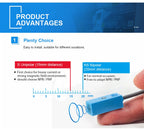 Cloweit 15mm 20mm Micro Hall Effect Sensor IP68 Proximity Magnetic Switch  NPN PNP 3-wire NO/NC DC 12V 24V  Remote Nonpolar