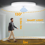 Motion Sensor PIR LED Ceiling Lamp 110V 220V Corridor Bedroom Toilet Light Human Body Induction