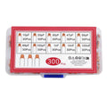 300pcs 10 kinds of monolithic capacitors(10pF~100nF) direct insertion non-polarised 50V ceramic capacitor component set