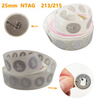10pcs/ 50pcs /100pcs Ntag215 NFC Tag 13.56MHz ISO14443A Sticker Ntag 215 Phone Available RFID Adhesive Label RFID Tags Stickers