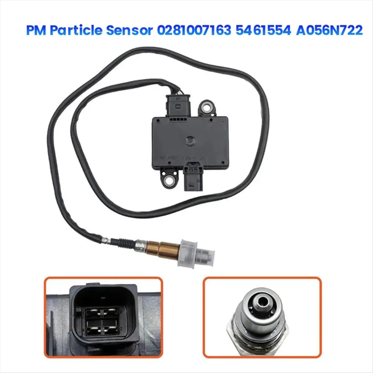 DT08 Exhaust PM Particle Sensor 0281007163 2185906 2121308 for DAF Truck CF XF 106 Euro6 Emission Nox Sensor 2185906 2121308
