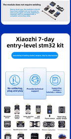 STM32 Development Board Starter Kit Advanced Kit STM32F103C8T6 Minimum ARM System Board Introductory More Than Ten Types A Set
