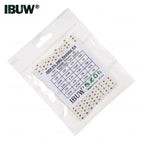 0201 0402 0603 0805 1206 1% 5% SMD Resistor Assorted Kit 1R-1M 10K 100K 1K 100R Resistance Set DIY