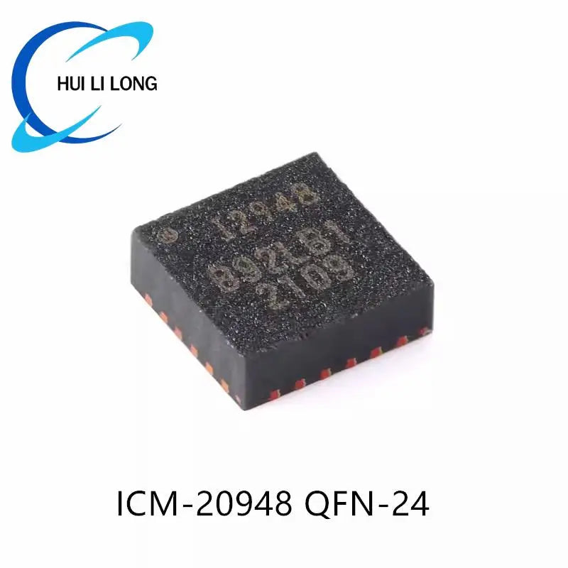 ICM-20948 QFN-24 ICM20948 20948 QFN24 9-axis Motion Sensor Three-axis Gyroscope 3-axis Accelerometer Compass IC Chip New Origina