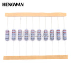 10pcs 3W 5% Wire Wound Resistor Fuse Winding Resistance 0.1R 0.1 0.15 0.22 0.33 0.47 0.5 1 2.2 4.7 6.8 10 22 33 47 51 68 100 ohm