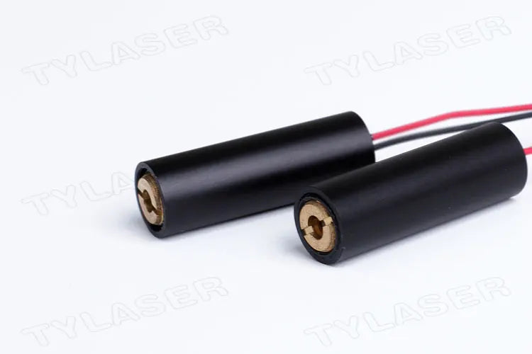 D10X30mm Adjustable Focus 520nm Green 1mW  5mW 10mW 30mW 50mW Dot Laser Diode Module Industrial Grade ACC Driver TYLASERS