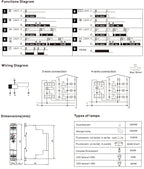 GEYA GRT8-LS/LM Staircase Switch Automatic Delay off Light Switch AC230V Relay 16A Light Control Relay Staircase Timer Switch