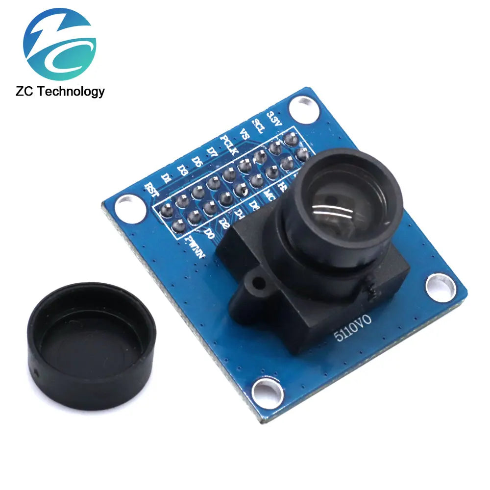 OV7670 300KP camera module moduleSupports VGA CIF auto exposure control display active size 640X480 For Arduino