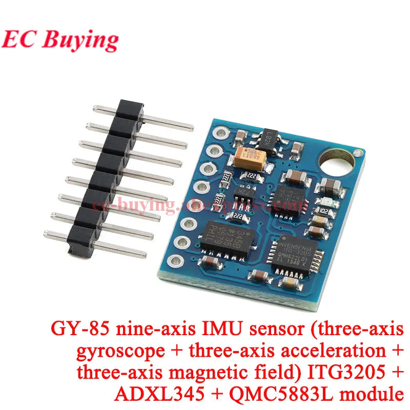 1-10Pcs LSM9DS1 GY-BNO080 BNO055 9 Nine-axis IMU Electronic Compass Accelerometer Gyro Magnetometer/Inertial Measure Sensor I2C