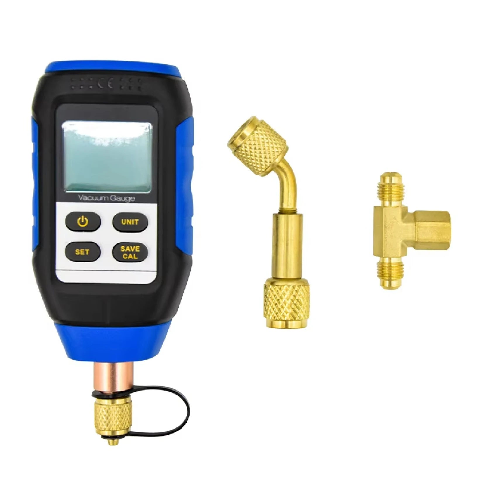 VMV-1 Precision Digital Vacuum Gauge Handheld Portable Vacuum Pressure Gauge Digital Display Electronic Vacuum Manometer